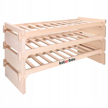 Raft de vin din lemn raft modular de 30 de sticle