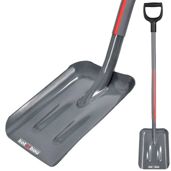 Lopată simplă pentru construcții nisip cărbune săpat oțel cu mâner 125 cm