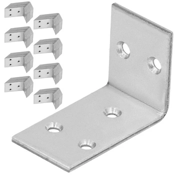 Colțar dulgheresc inoxidabil galvanizat 30x45x25 mm set de 100 buc.