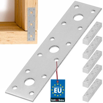 Inserție perforată galvanizată 150x35 mm set de 25 buc.