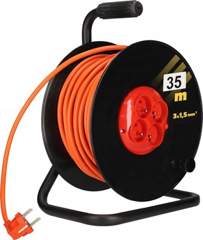 Bobina cablu prelungitor z/u 30m bobină 3x1.5