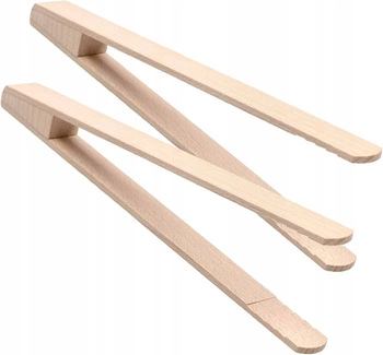 Clește de lemn pentru murături varză grătar 2 buc