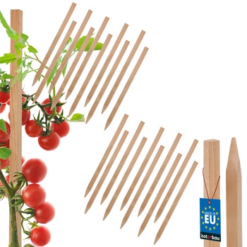 Tăruși de grădină din lemn pentru roșii legume 25 cm set de 20 buc.