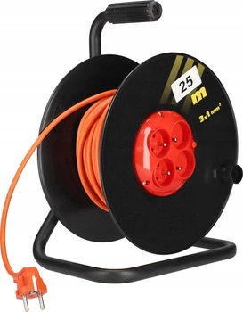 Cablu prelungitor cu împământare 25 m