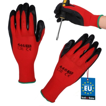 Mănuși de lucru dragon anti-alunecare acoperite cu latex mărimea 11