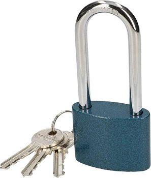 Lacăt din fontă cu lacăt cu mâner lung și cheie 50mm