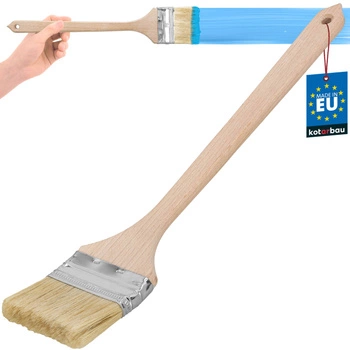 Perie plată curbată mică îngustă pentru radiatoare 76 mm