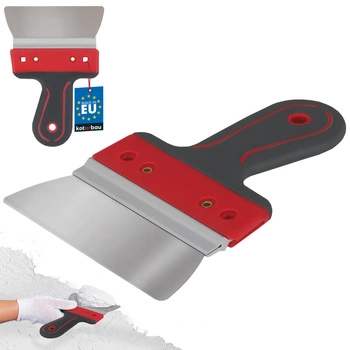 Spatulă de fațadă din oțel inoxidabil pentru gips 150 mm