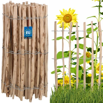 Hazel gard împrejmuire borduri palisadă ardezie 80 cm