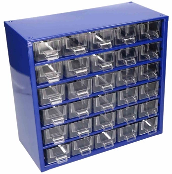 Atelier organizator bibliotecă modulară 30 sertare