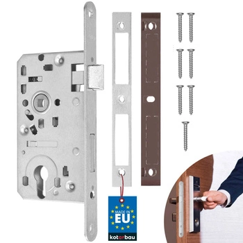 Încuietoare încastrată pentru ușă 72/55 inserție pe dreapta