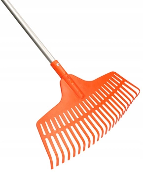 Greblă cu 23 de dinți pentru frunze de grădină + arbore