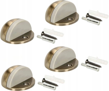 Odorizant cu șuruburi pentru ușă 45 mm - 4 buc - Culoare patină