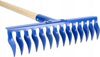 Grebla de gazon aerator scarificator manual 153 cm