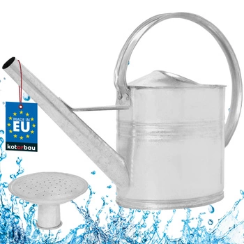 Rezervor de apă de grădină galvanizat cu sită 10 l