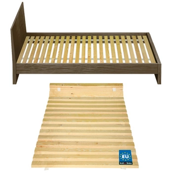 Cadru pentru pat din lemn cu lamele saltea 80x200 cm