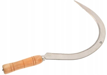 Seceră agricolă zimțată 240 mm seceră de mână cu coasă de mână