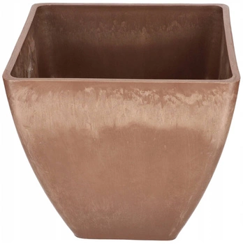 Ghiveci de grădină oală de protecție compozit maro 28 cm