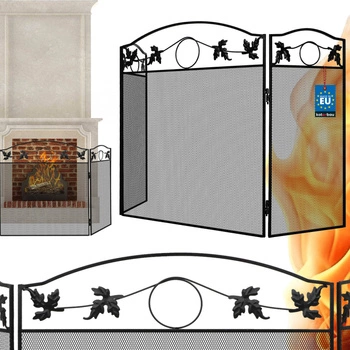 Șemineu ecran grilă 1300x735