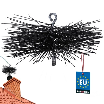 Perie pentru curățarea coșului de fum maturator pvc m12 250 mm