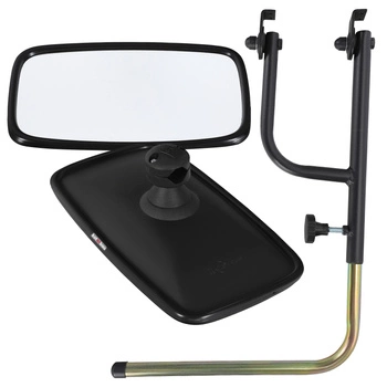 Oglinda cu mâner cu suport universal pentru tractor 28,5x15,5 cm