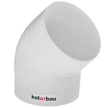 Cot de 45° cot de ventilație 100 abs
