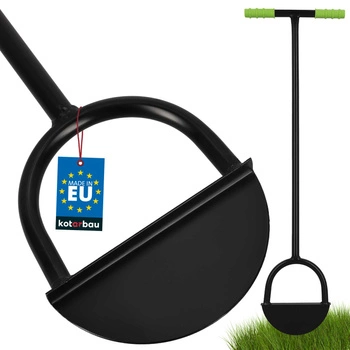 Cuțit pentru gazon buruieni margini gazon semicircular întărit oțel 113 cm