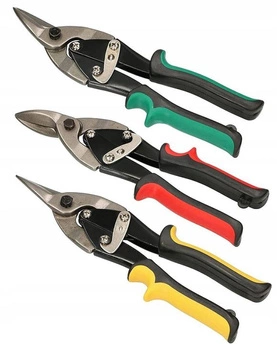 Foarfece de tinichea stânga-dreapta set drept 3 el 250