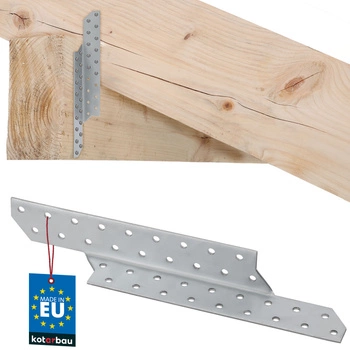 Conector pentru căpriori racord stânga 250x35 mm