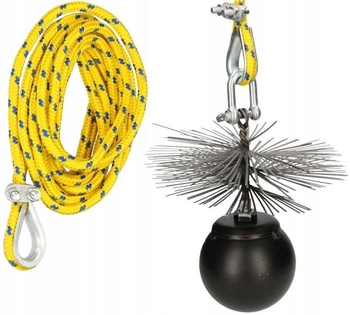 Set de curățare a coșului de fum 175 mm 10 m