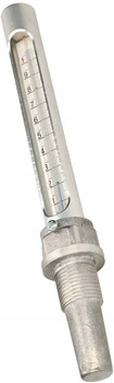 Termometru cu bară dreaptă de 1/2" pentru cazanul de gătit
