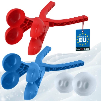 Mașină de făcut bulgări de zăpadă dublă - 2 buc.