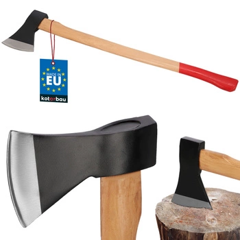 Topor cu două tăișuri pentru tăiat lemne 1800 g