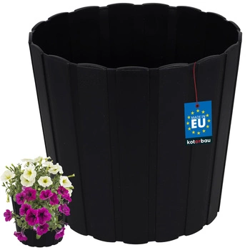 Ghiveci placutic antracit 240 MM