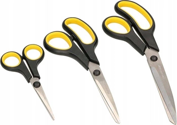 Set de foarfece de birou pentru tăierea hârtiei 3 buc.