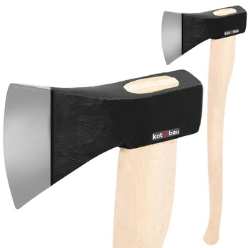 Topor forjat 2.0 kg topor cu arbore de lemn