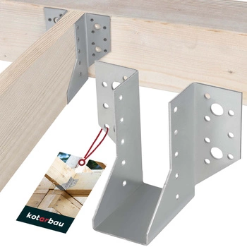 Cârlig pentru grinzi din lemn tâmplărie căpriori 50x105 mm