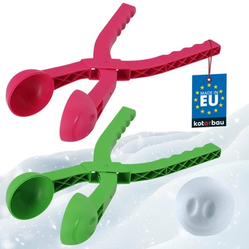 Automat pentru bile de zăpadă 2 buc - Culoare verde