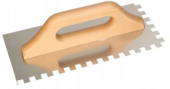 Spatula 10x10mm spatula dințată din oțel spatula adeziv gresie tencuiala adeziv
