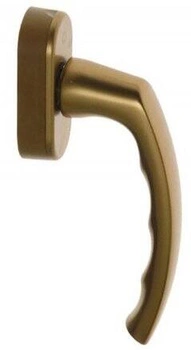 Balcon fereastră mâner aur vechi