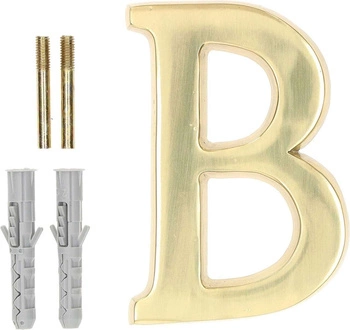 Scrisoare pentru ușa casei elevație "b" 10cm alamă