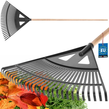 Greblă ventilator pentru iarbă de grădină 580mm