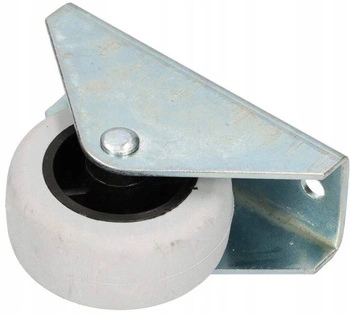 Roată de transport mobilă roată de cauciuc din oțel ø40