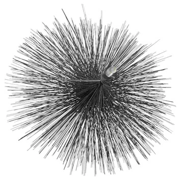 Perie de coș de fum sârmă măturător de coș de fum 175 mm
