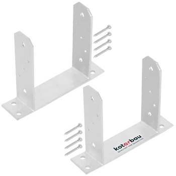 Bază de stâlp tt înșurubat 160 mm set de 2 buc.