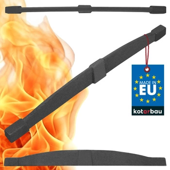 Grătar din fontă de 595 mm pentru cuptor