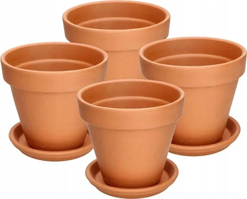 Farfurie din lut de teracotă fi 11 - 4 buc.