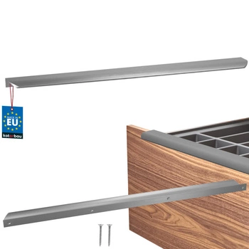 Mâner mobilier aluminiu argintiu 540/560 mm