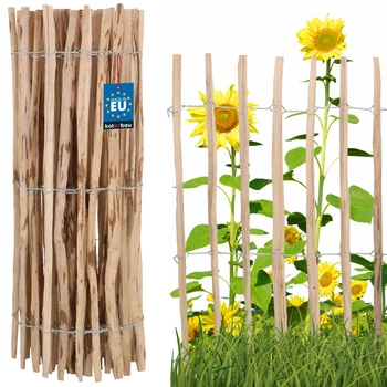 Hazel gard 120cm gard de frontieră palisadă