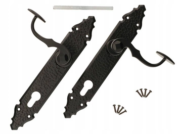 Fier forjat mâner poarta de fier 90 pentru inserție